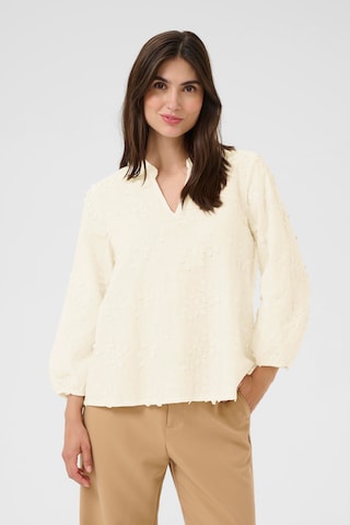 CULTURE Blouse 'Nedia' in Beige: front