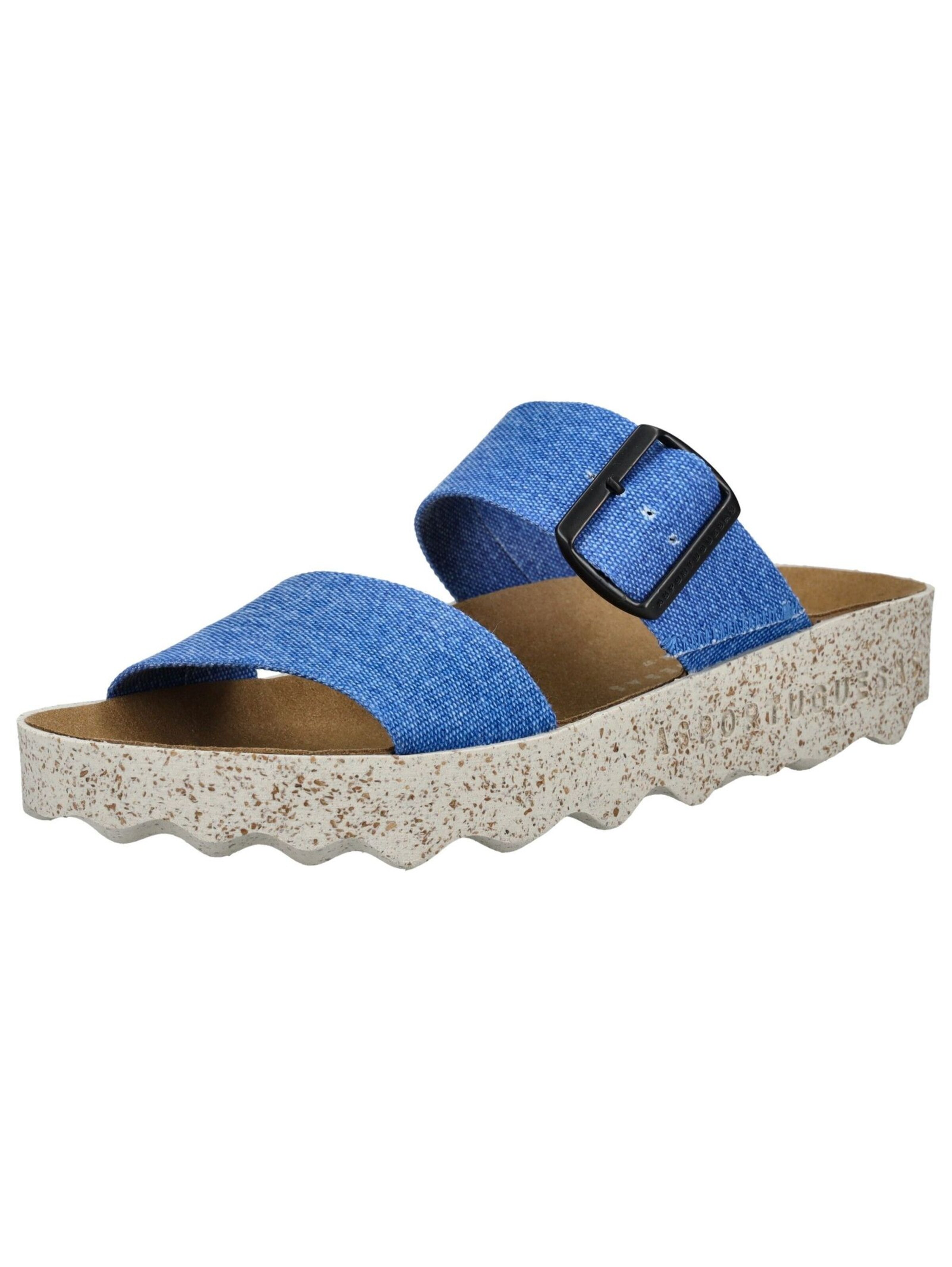 Mule Asportuguesas en bleu : devant