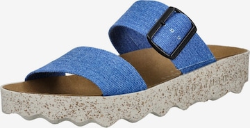 Mule Asportuguesas en bleu : devant