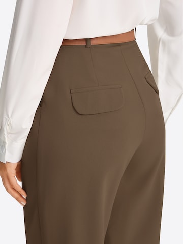 Imily Bela - Tapered Pantalón plisado en marrón