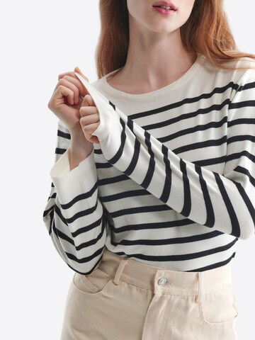 TorWeit Sticktop 'Fine Knitted Top'‌‌ in Schwarz