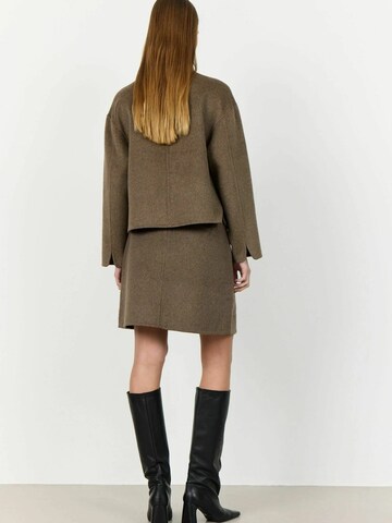 Levete Room Gebreid vest 'Owa' in Bruin