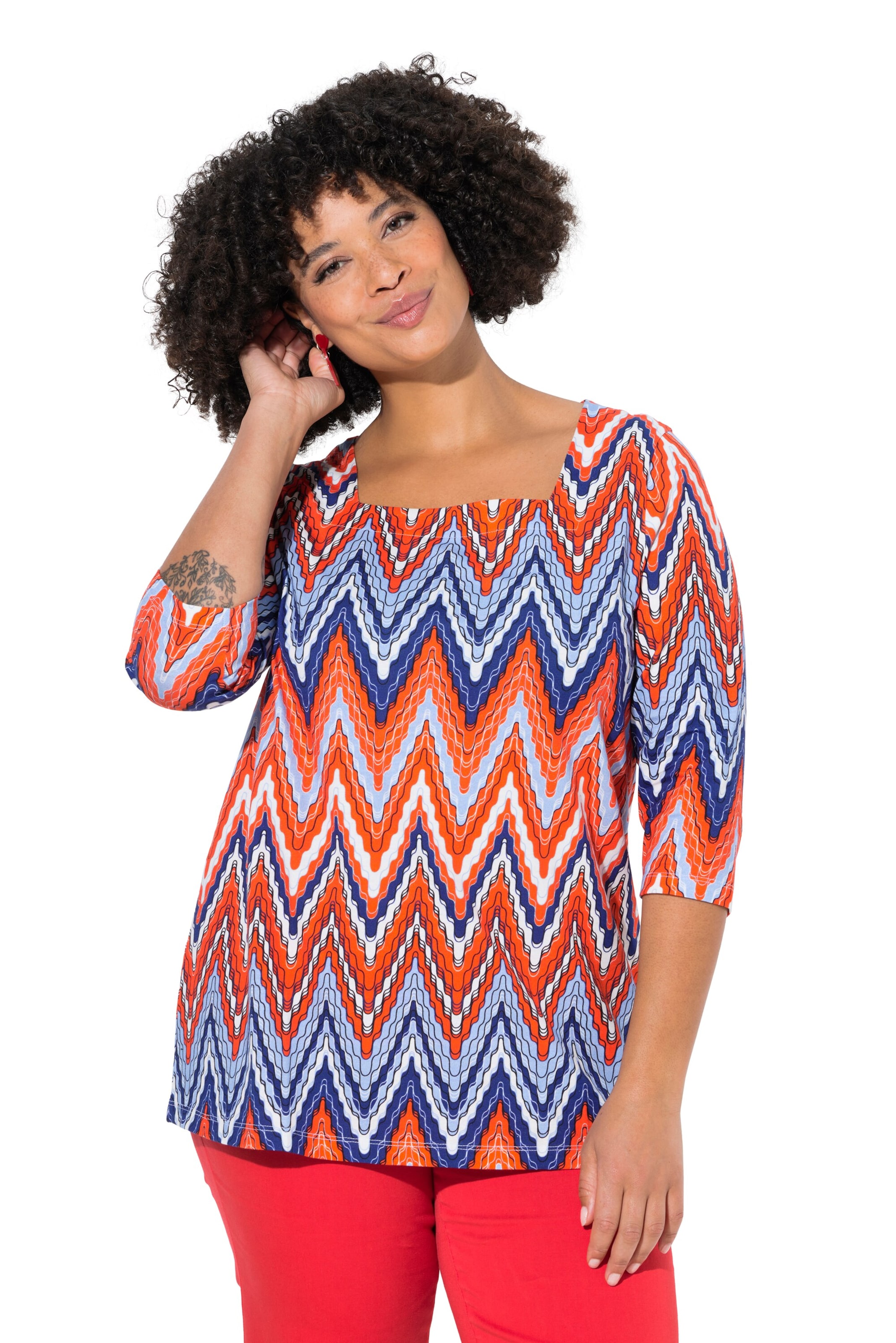 Angel of Style Shirt in Blauw: voorkant