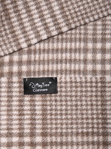 MayTree Schal 'Hahnentritt' in Beige