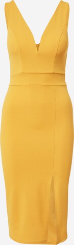 WAL G. Sheath Dress in Yellow: front