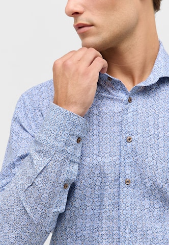 ETERNA Slim fit Zakelijk overhemd in Blauw