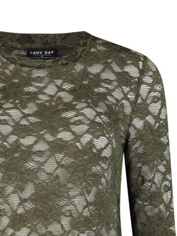 Lady Day Shirt 'Lady Day Joss Deep forest' in Green