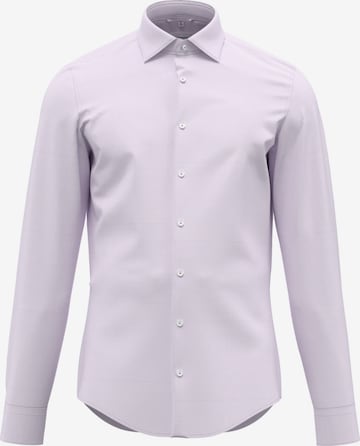 SEIDENSTICKER Slim fit Overhemd 'New Kent' in Lila: voorkant