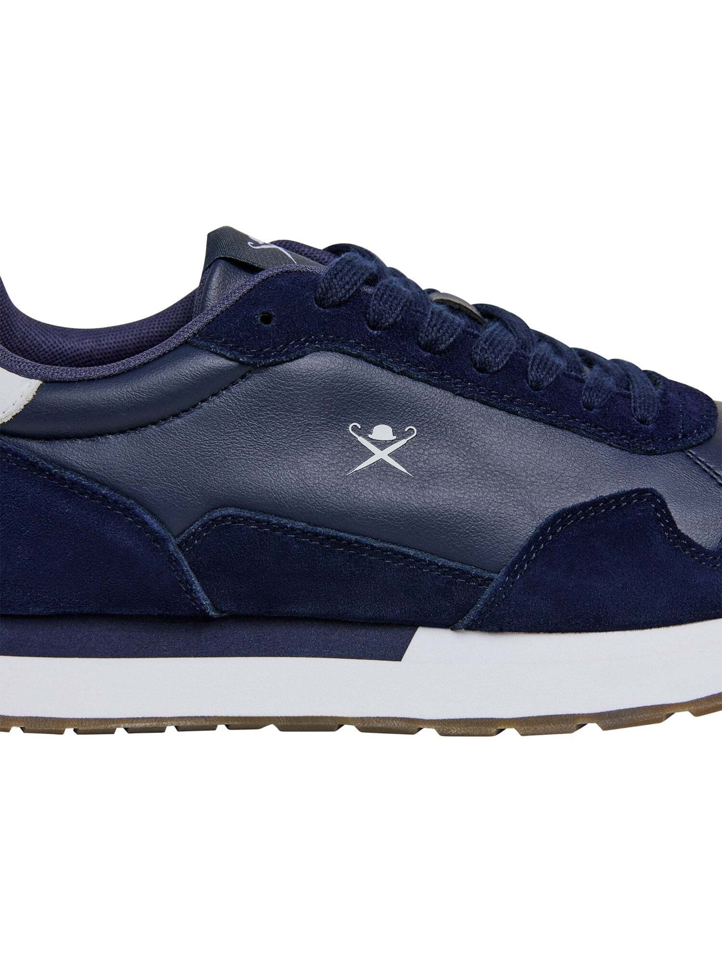 Hackett London Sneakers laag 'Vector' in Blauw