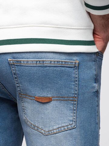 Ombre Regular Jeans in Blauw