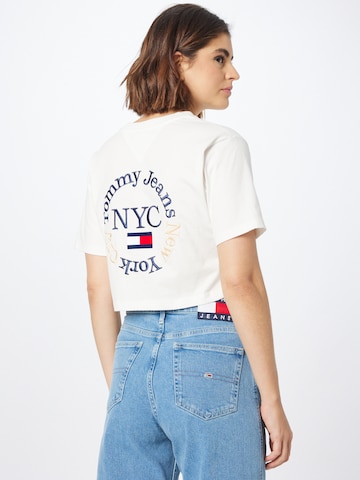 Tommy Jeans - Camiseta en blanco