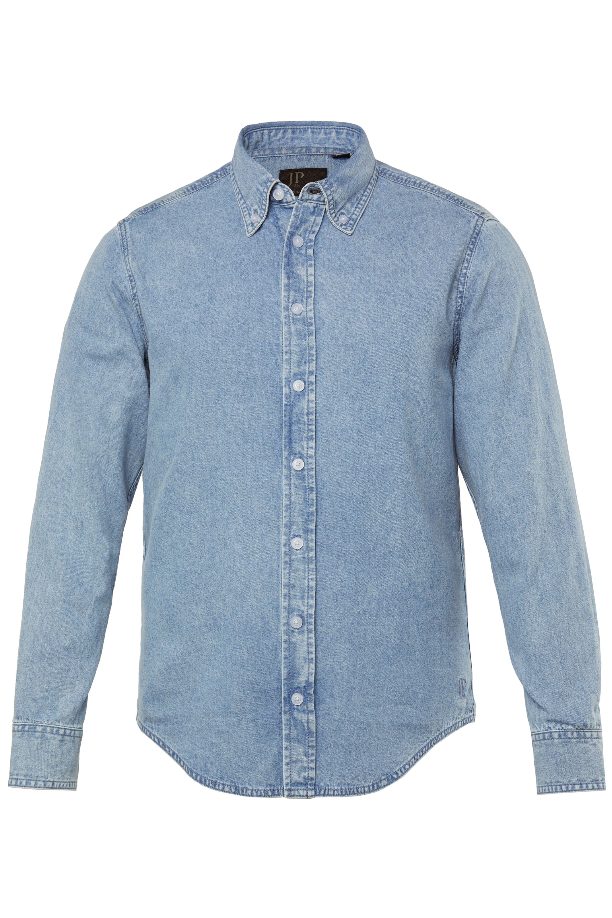 JP1880 Regular fit Button Up Shirt in Blue: front