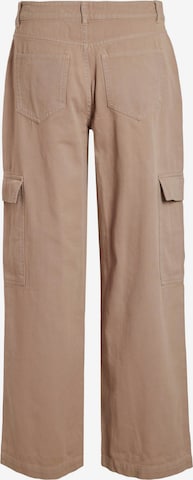 VILA tavaline Klapptaskutega teksapüksid 'Tilo', värv pruun