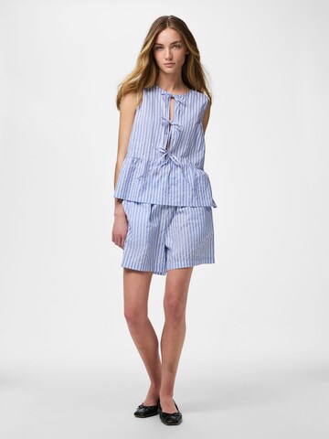 Chemisier 'PCJOLLY' PIECES en bleu