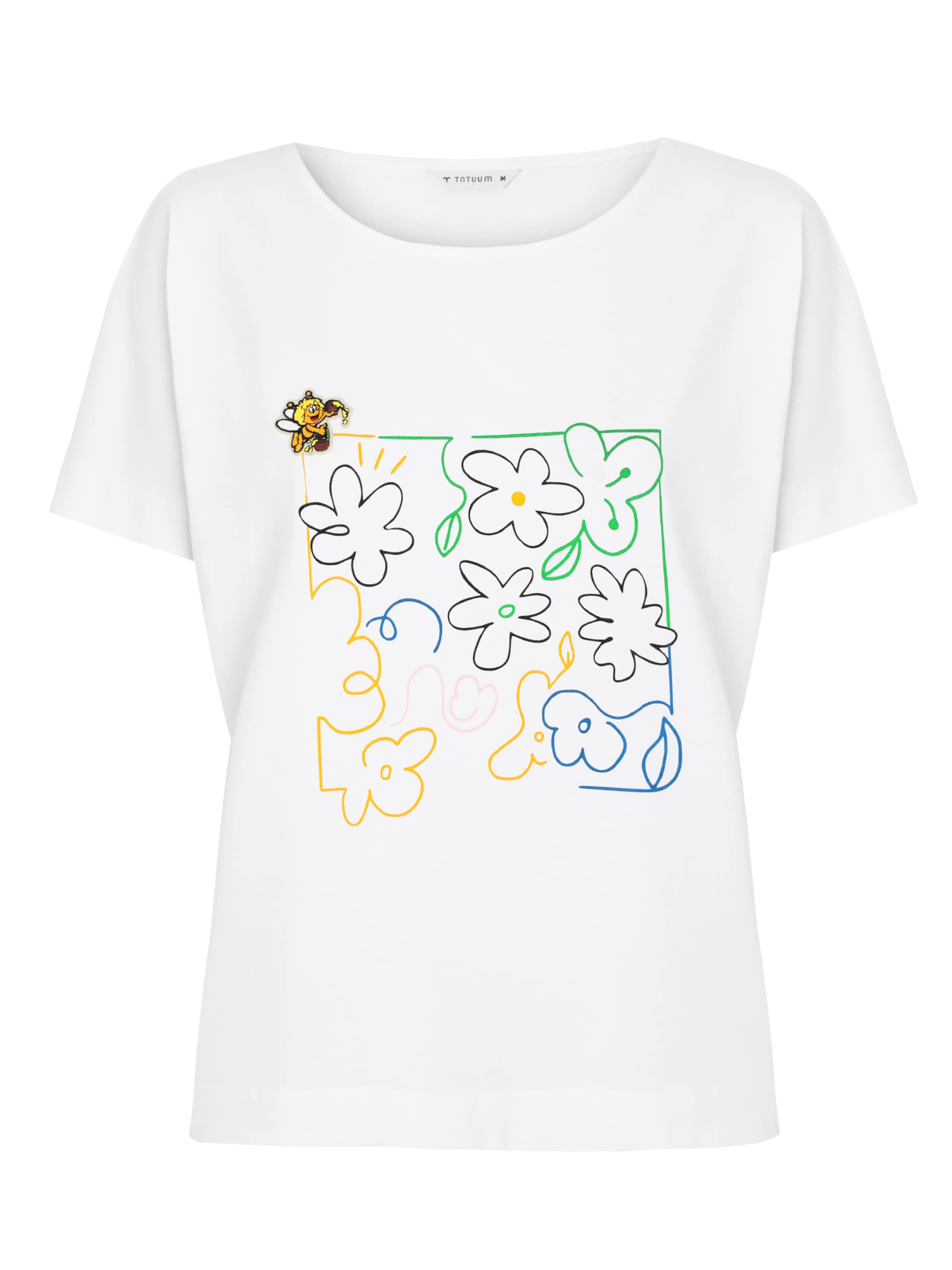 TATUUM Shirt 'Lali 1' in White: front