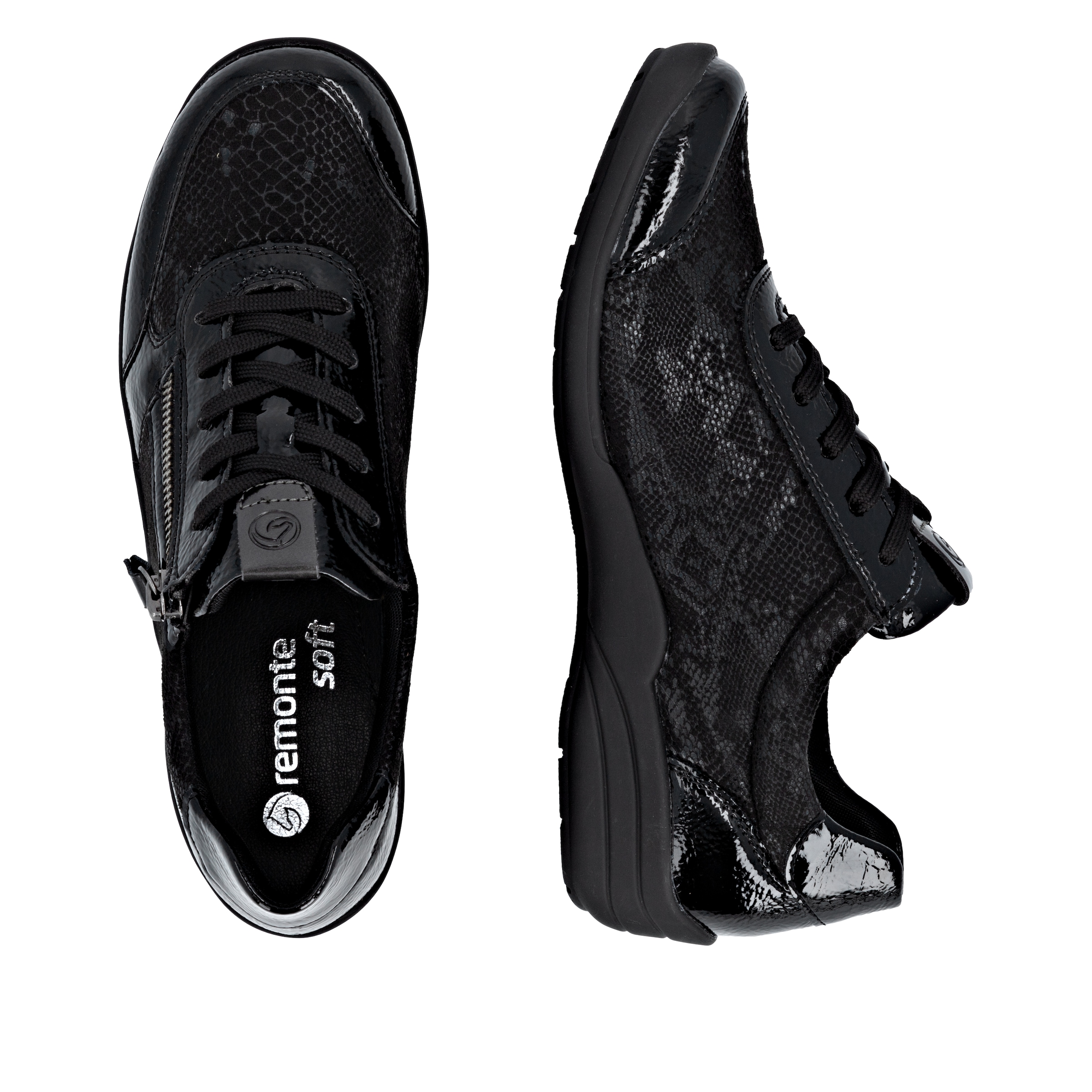 Baskets basses REMONTE en noir