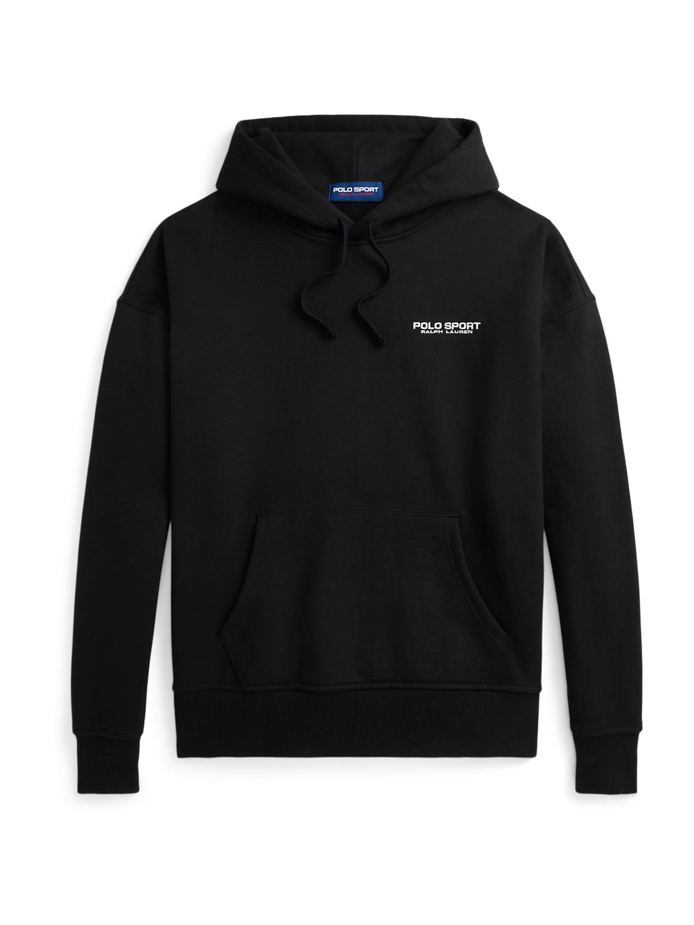 Sweat-shirt Polo Ralph Lauren en noir : devant