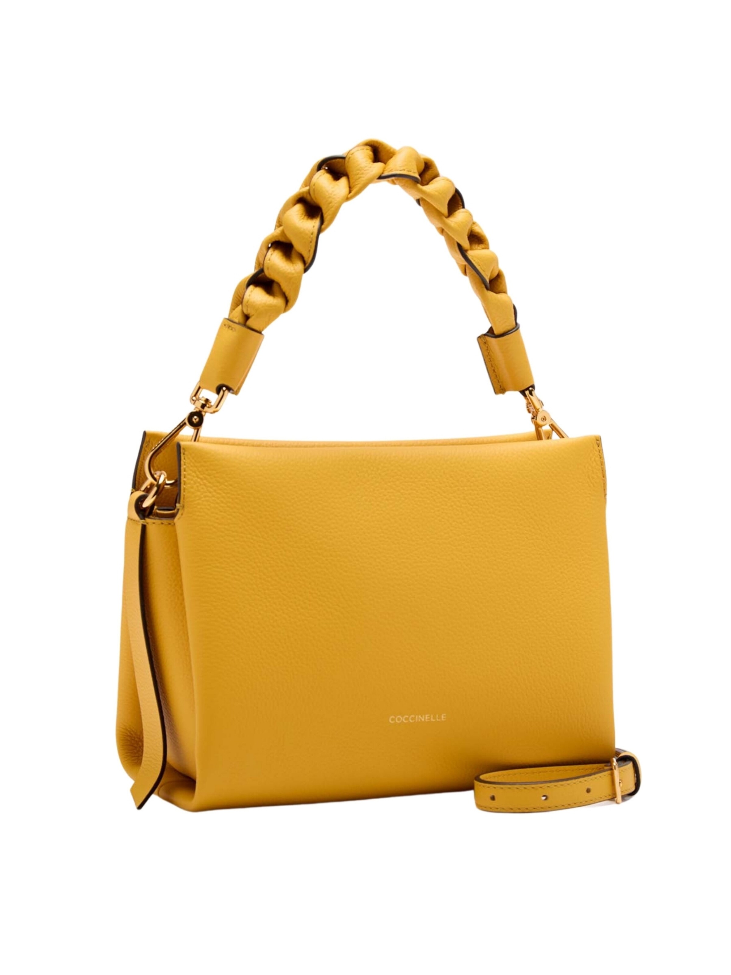 Borsa a mano 'COCCINELLE DOUBLE BOHEME S' di Coccinelle in giallo