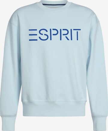 Sweat-shirt ESPRIT en bleu : devant