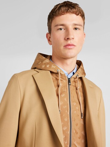 BOSS - Ajuste regular Chaqueta saco 'Hanry' en beige