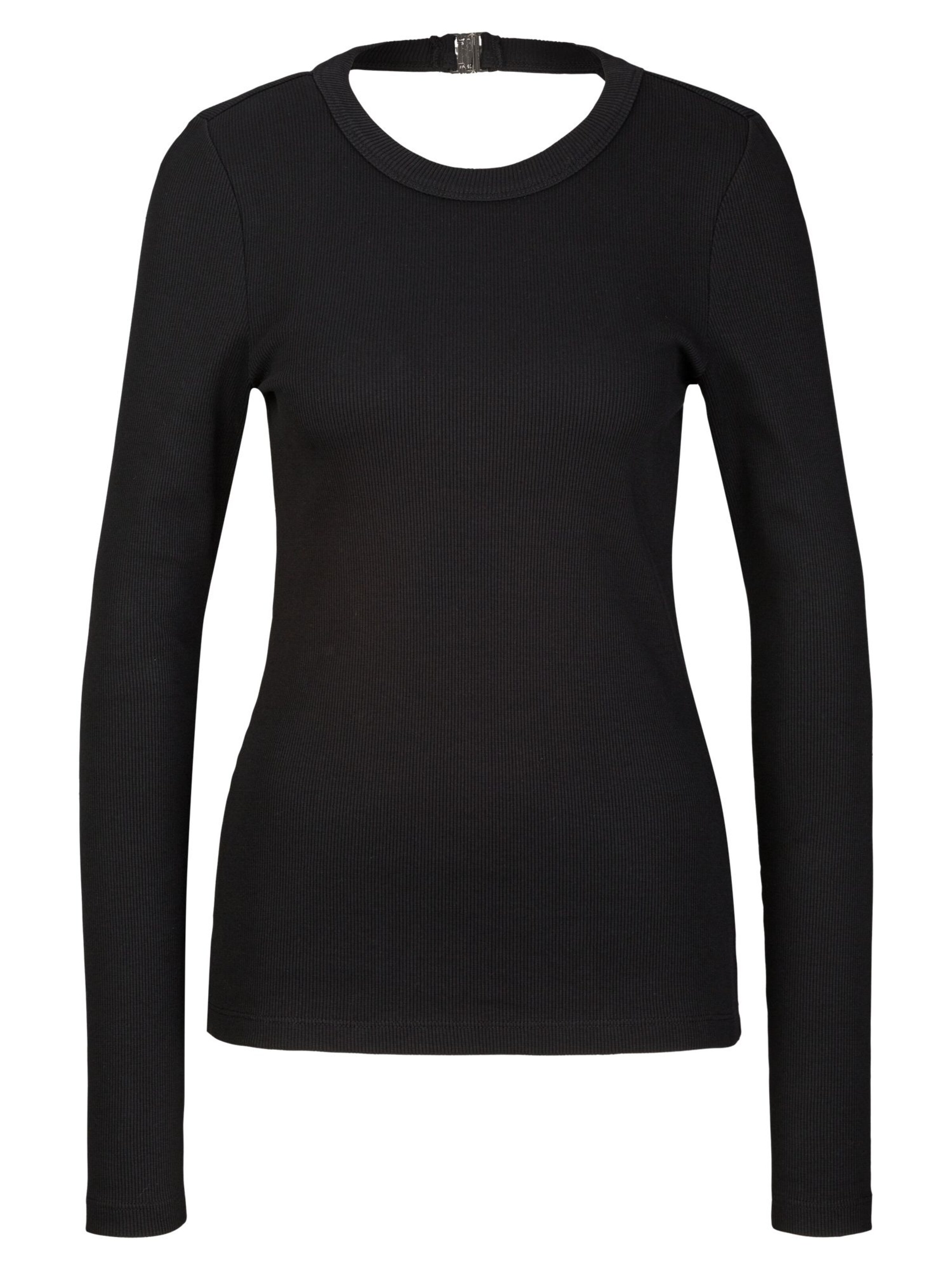 REPLAY Shirt 'COSTINA' in Zwart