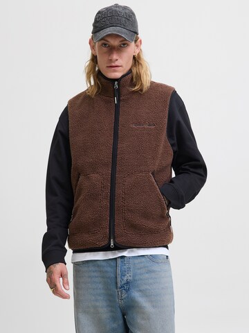 Gilet 'JORNORREBRO' JACK & JONES en rouge : devant