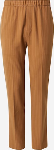 TRAPPregular Hlače 'Falk' - smeđa boja: prednji dio