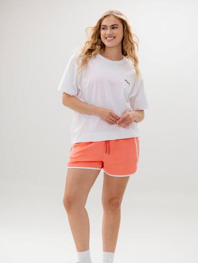 Maglia extra large 'Dream' Hey Honey di colore bianco, Visualizzazione prodotti