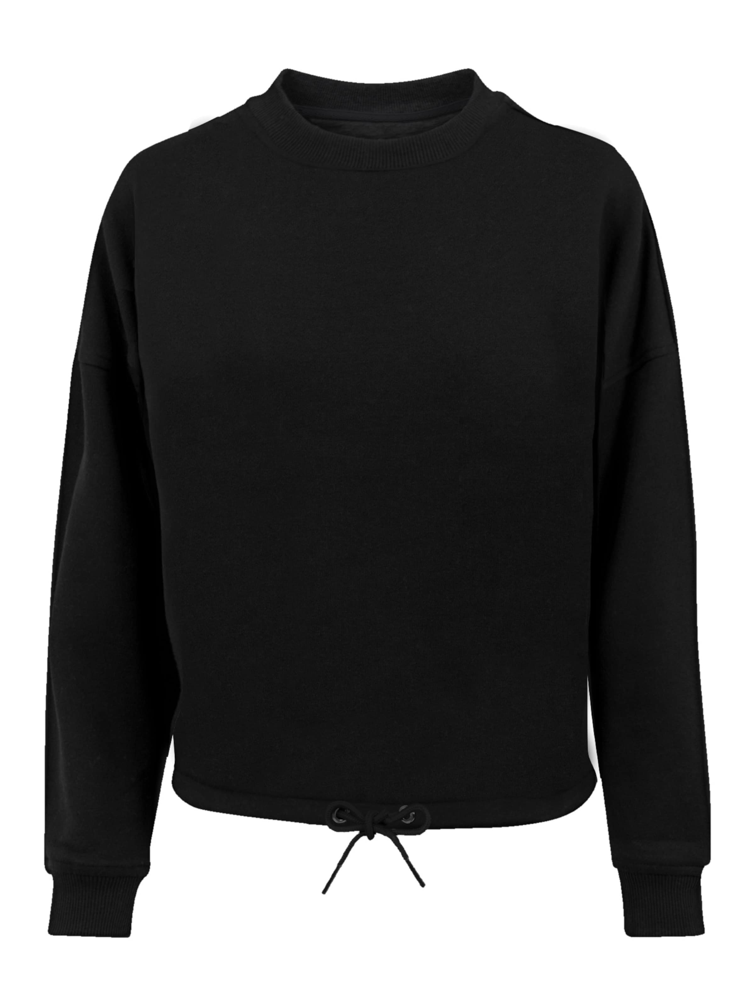 F4NT4STIC Sweatshirt 'Kirschblüte Japan' in Schwarz: Vorderseite