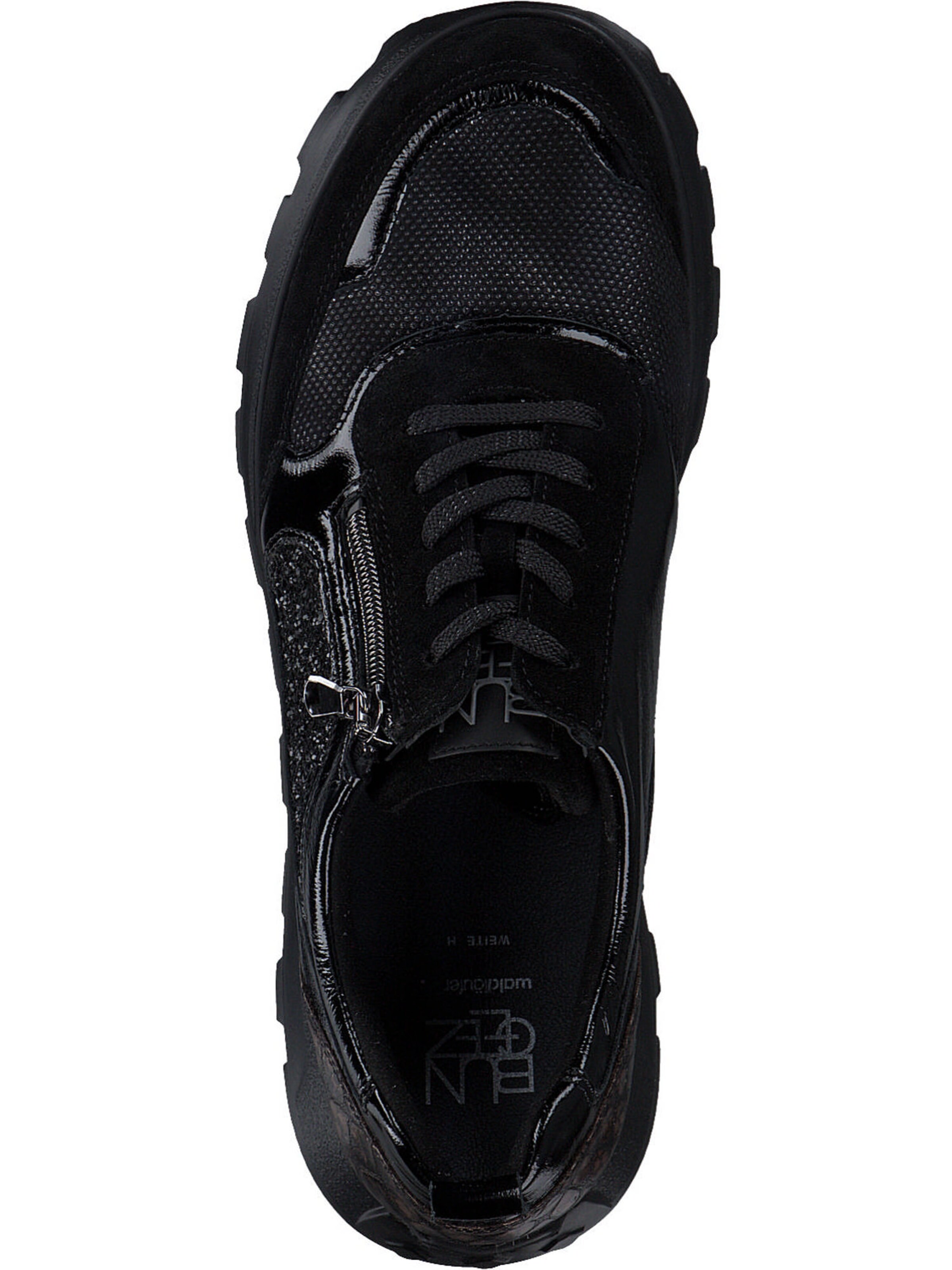 WALDLÄUFER Veterschoen 'Ajala H' in Zwart