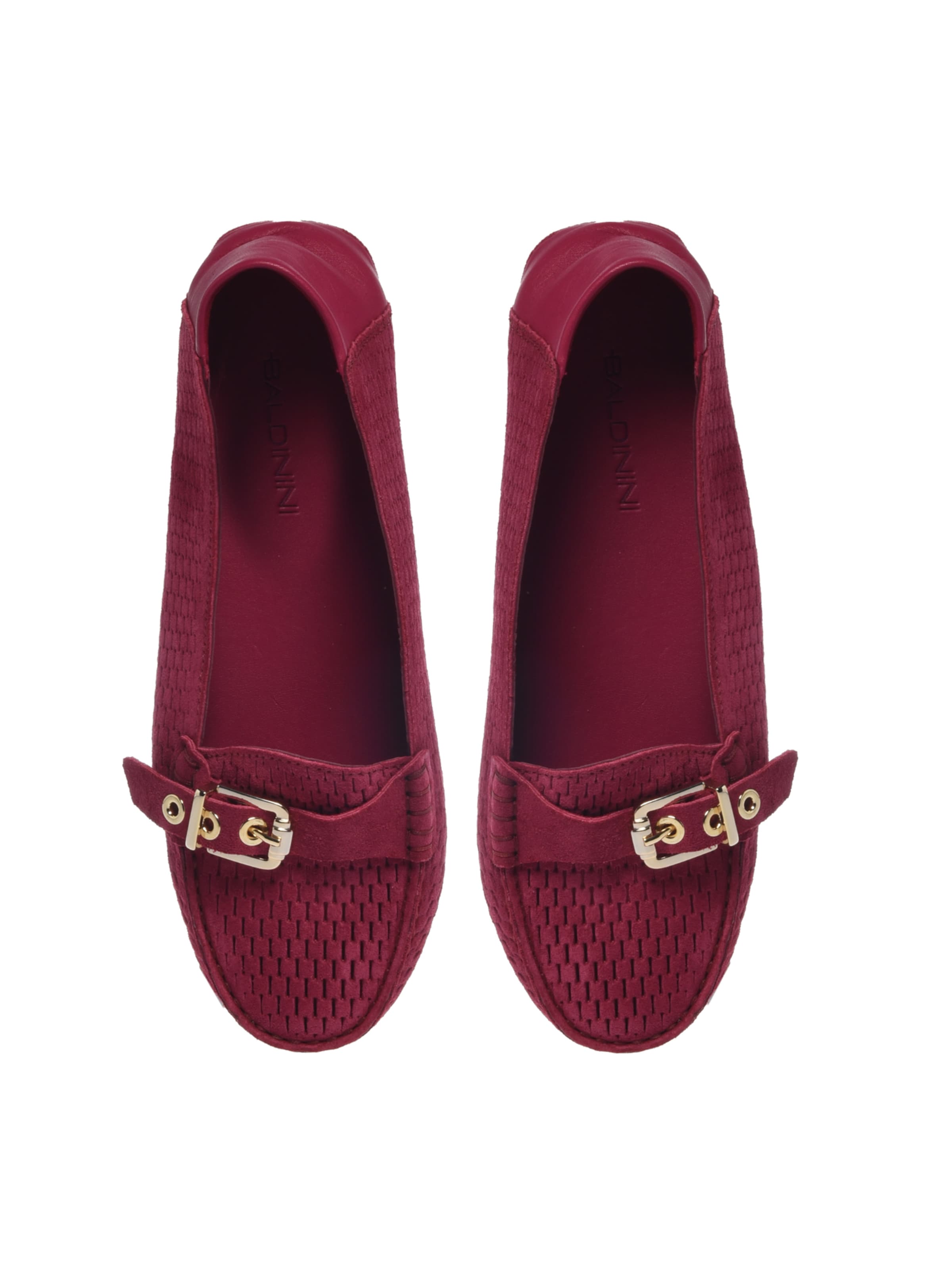 BALDININI Mocassins in Rood