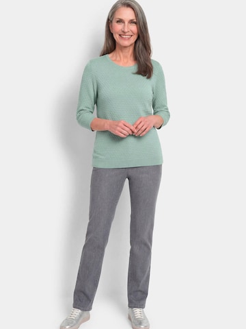 Pull-over Goldner en vert