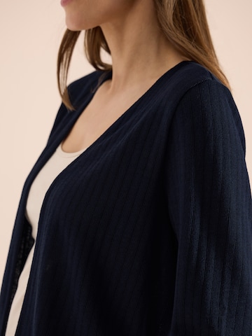 CECIL Gebreid vest in Blauw