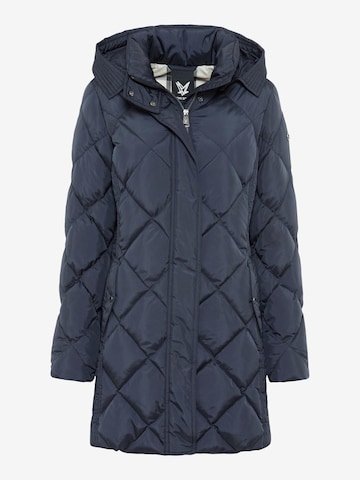 Fuchs Schmitt Wintermantel 'Randers' in Blau: Vorderseite