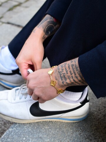 Eternal Bracelet 'Raw Clover' in Gold