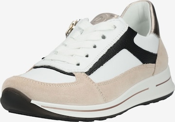 Baskets basses ARA en blanc : devant