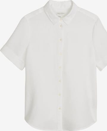 Chemisier Marc O'Polo en blanc : devant