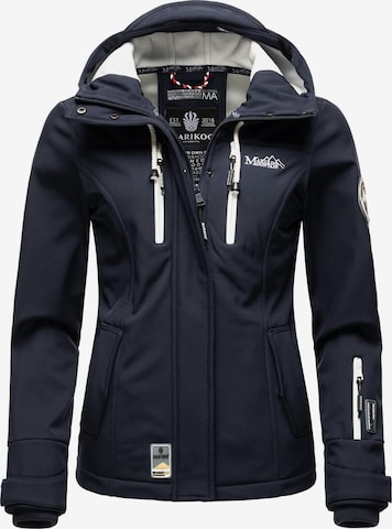 MARIKOO Weatherproof jacket 'Kleinezicke' in Blue