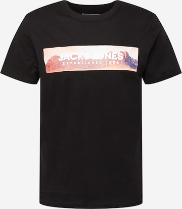 JACK & JONES T-Shirt 'VALLEY' in Schwarz: predná strana