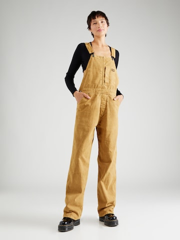 G-Star RAW Jumpsuit in Bruin: voorkant