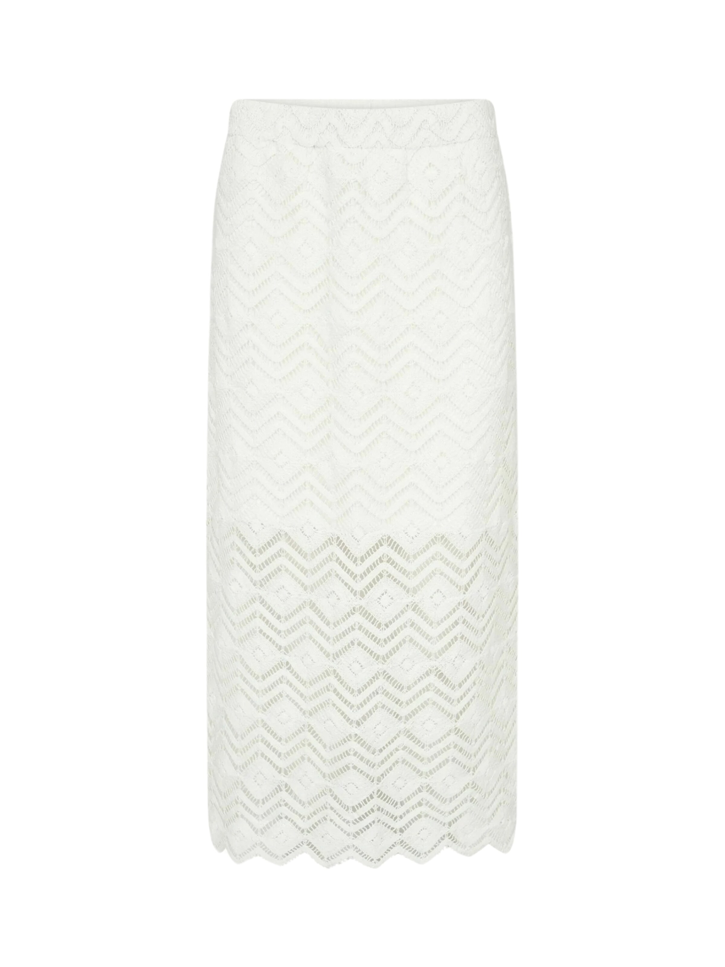 Soyaconcept Nederdel ' RUSLA  ' i hvid: forside