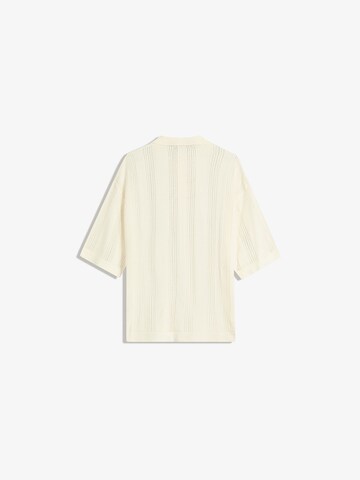 T-Shirt Bershka en blanc
