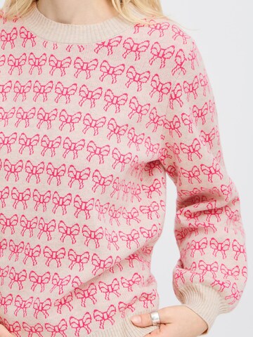 ICHI - Pullover ' IHBRIELLE ' em rosa