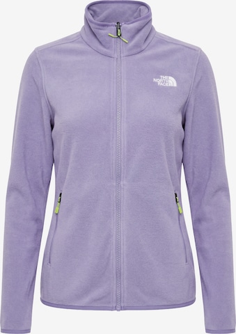 THE NORTH FACE Funktionsfleecejacke 'Glacier' in Lila: Vorderseite
