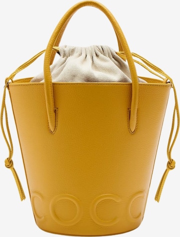 Coccinelle - Bolso de mano 'Coccinelle Myrtha 2' en amarillo: frente