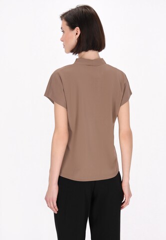 Camicia da donna 'Classic Look' di usha BLACK LABEL in beige