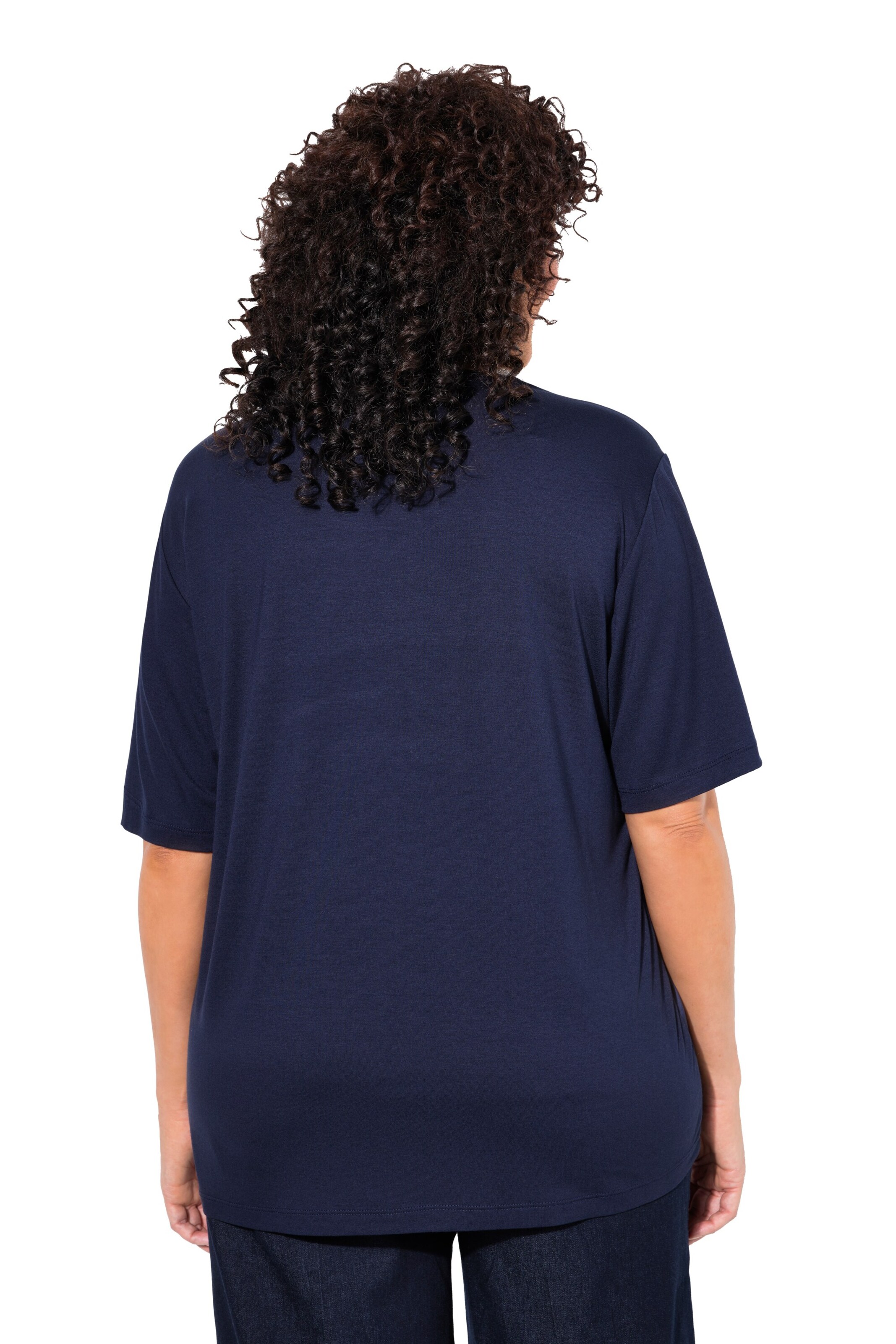 Ulla Popken T-shirt i blå