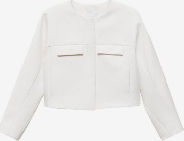 MANGO Between-Season Jacket 'Napoles2' in White: front