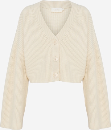 Lezu Cardigan 'Charlotte' i beige: forside