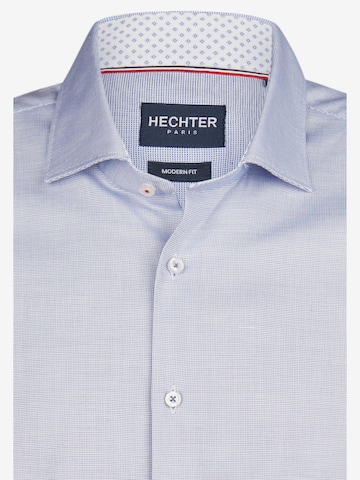 HECHTER PARIS Regular fit Zakelijk overhemd in Blauw